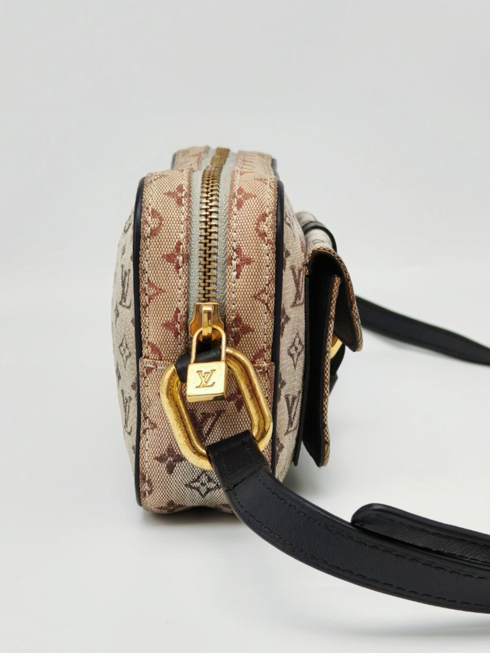 Louis Vuitton Mini Lin Juliette Crossbody Bag Monogram Canvas Shoulder Purse - Picture 10 of 13